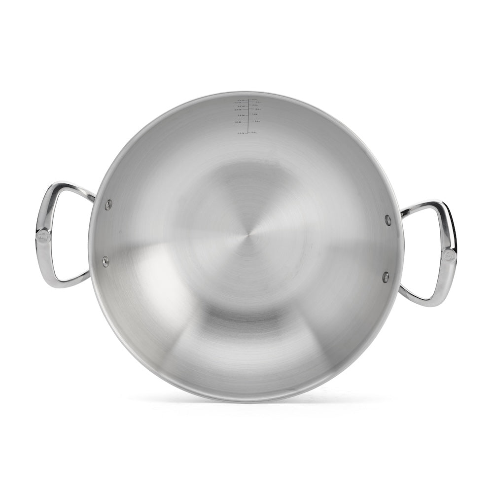 De Buyer stainless-steel wok 32 cm, Affinity