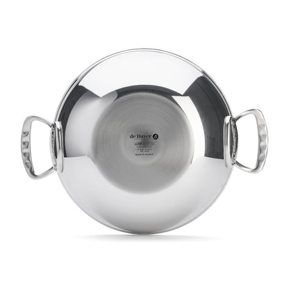 De Buyer stainless-steel wok 32 cm, Affinity