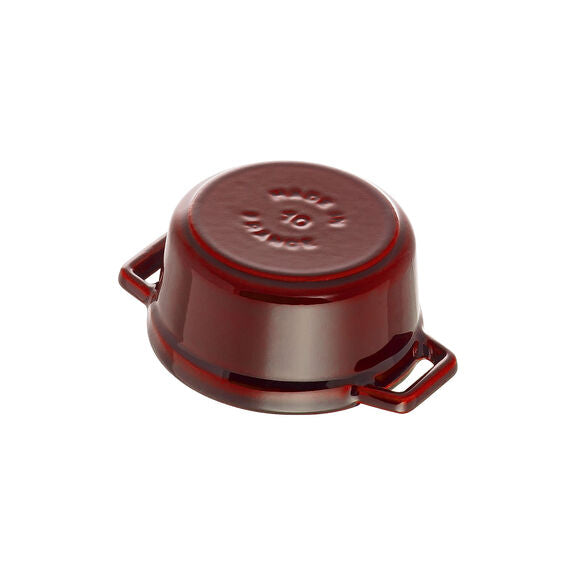 Staub mini cocotte pyöreä 10 cm, 0,25 l, granaatinpunainen