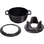 Staub Fondue set 20 cm, black