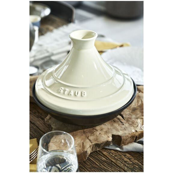 Staub Tajine 28 cm, valurauta, kerma