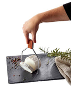 Triangle cheese slicer, plum wood