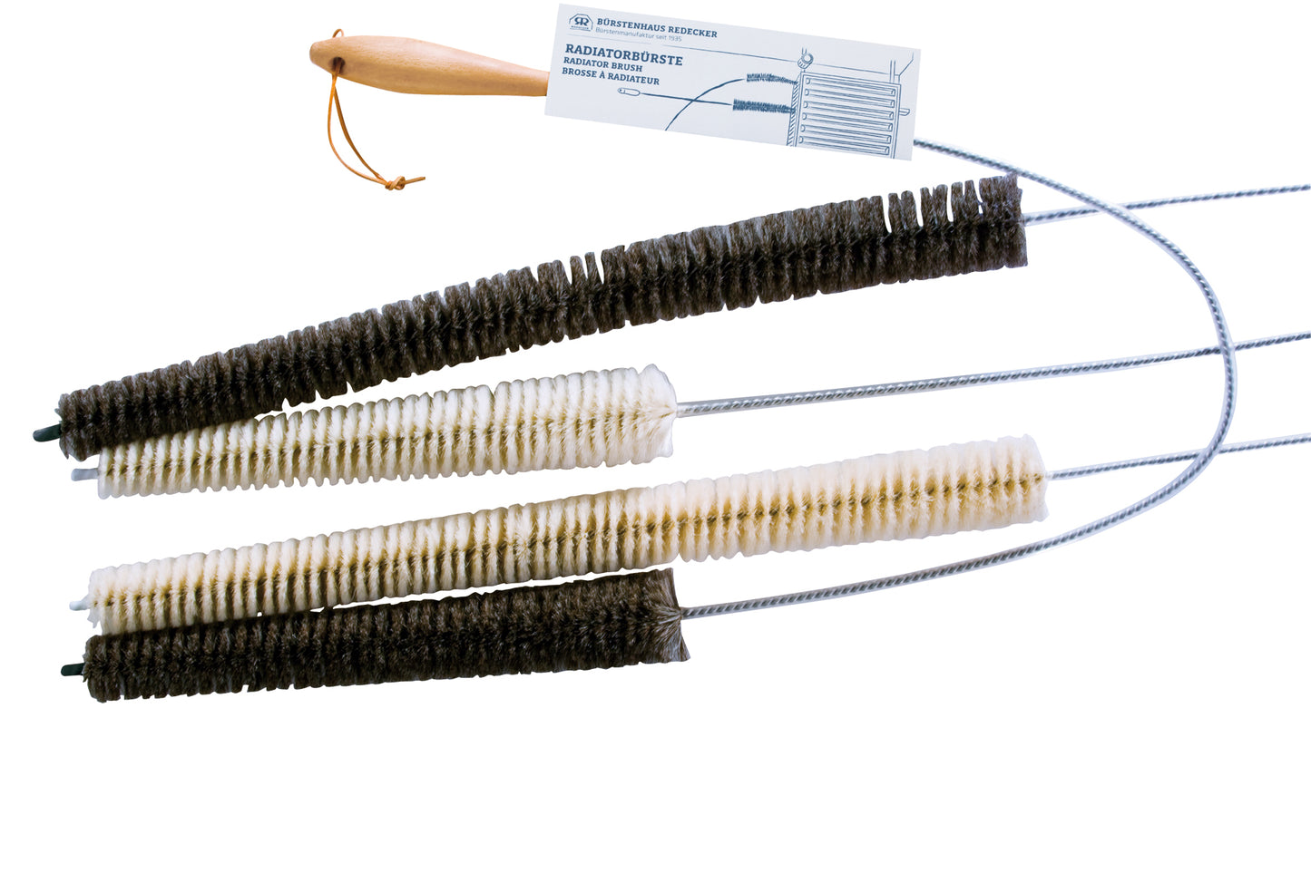 Redecker radiator brush, short