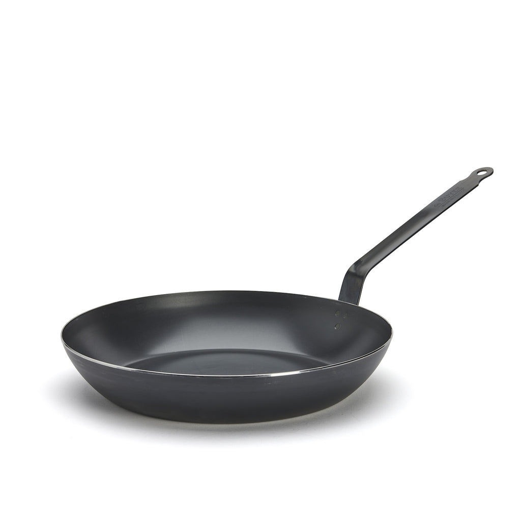 De Buyer Blue Carbon kolstålspanna