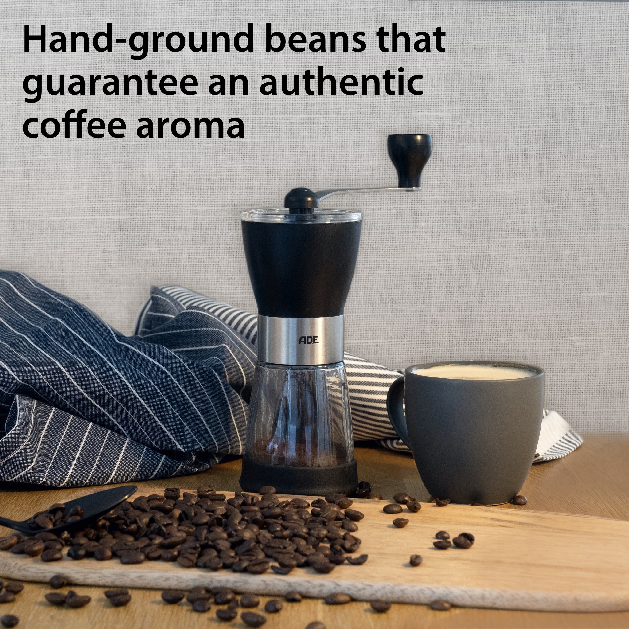 Ade manual coffee grinder