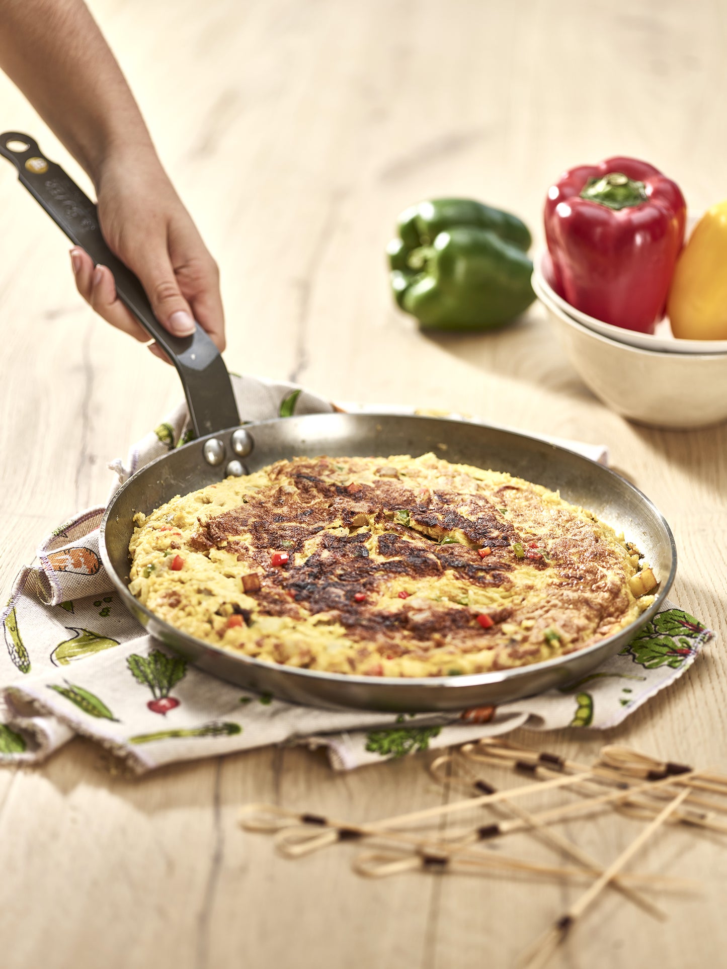 De Buyer Mineral B omelette pan