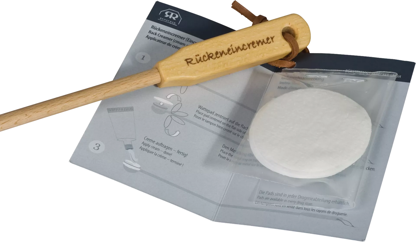 Redecker krämapplikator för ryggen