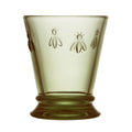 Abeille water glass 26 cl, olive