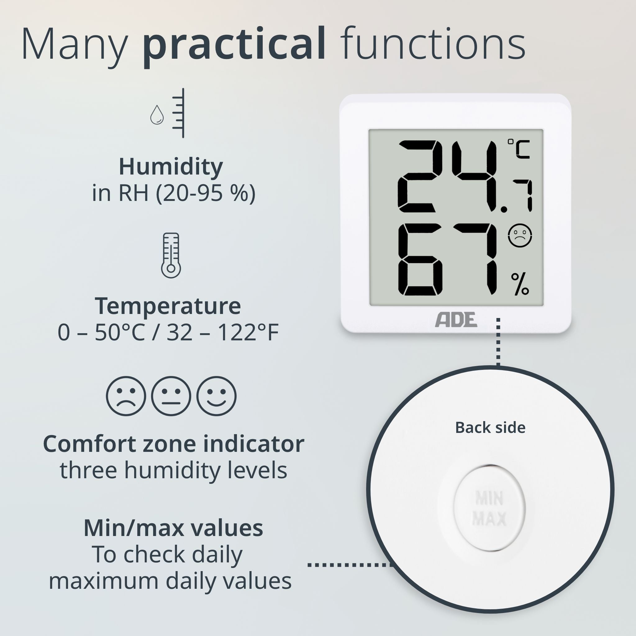 Ade väderstation, 3 st