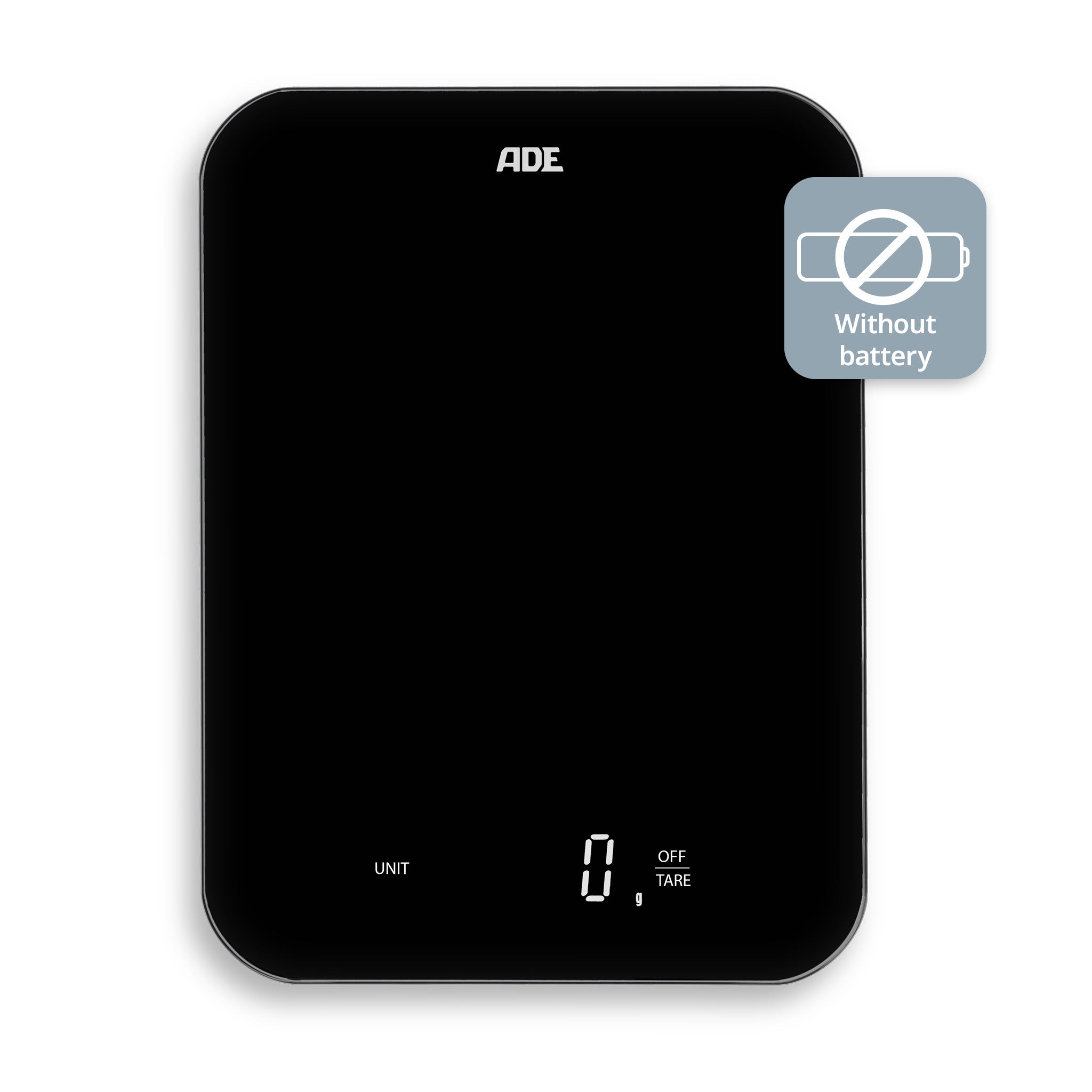 Ade uppladdningsbar köksvåg Tessa