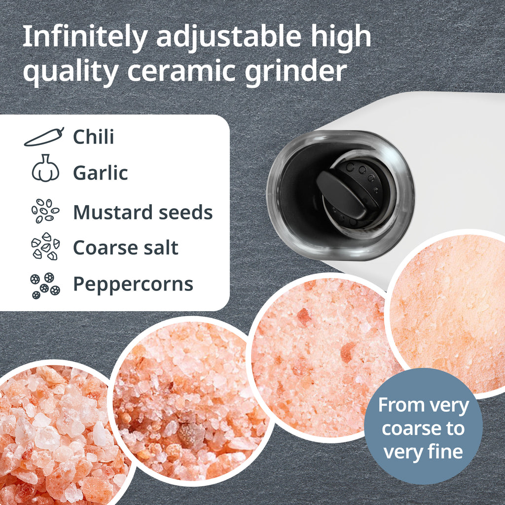 Ade elektrisk peppar- och saltkvarn