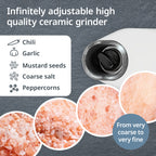 Ade elektrisk peppar- och saltkvarn