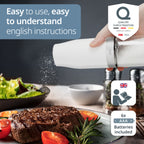 Ade elektrisk peppar- och saltkvarn