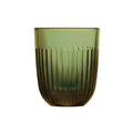 Ouessant water or tea glass 26 cl, olive green