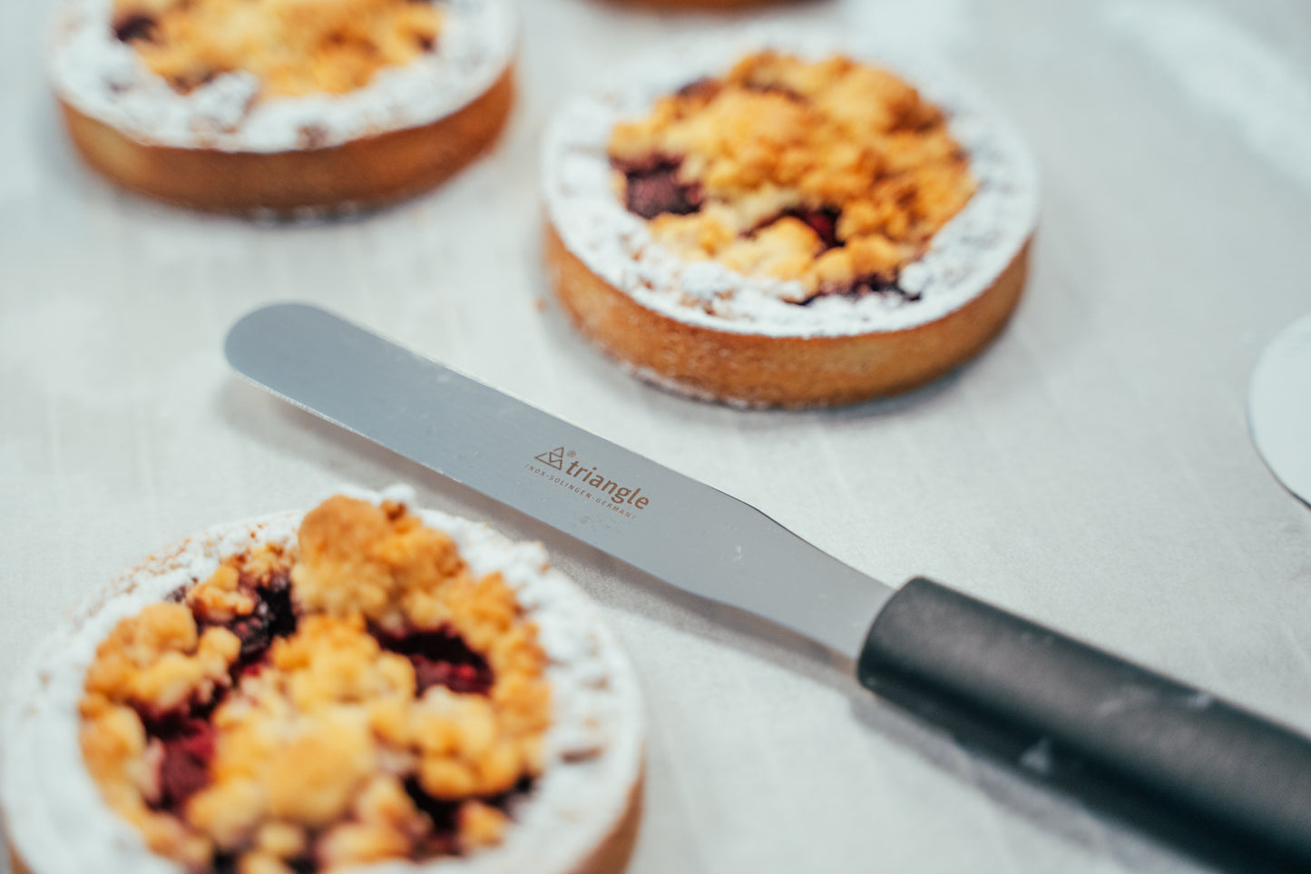 Triangle palettilasta, suora, 12 cm