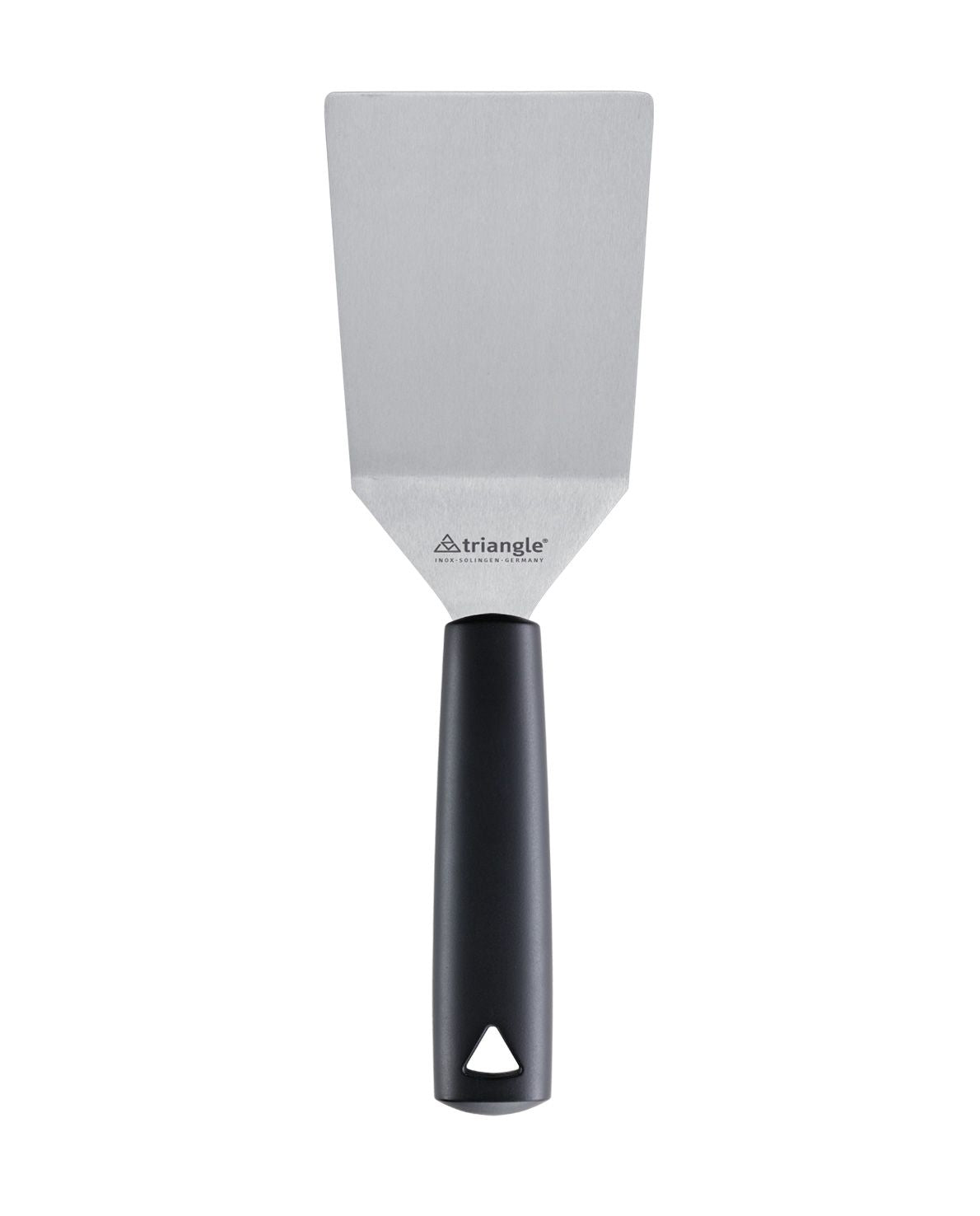 Triangle wide, cranked spatula