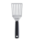 Triangle wide, cranked spatula, slotted
