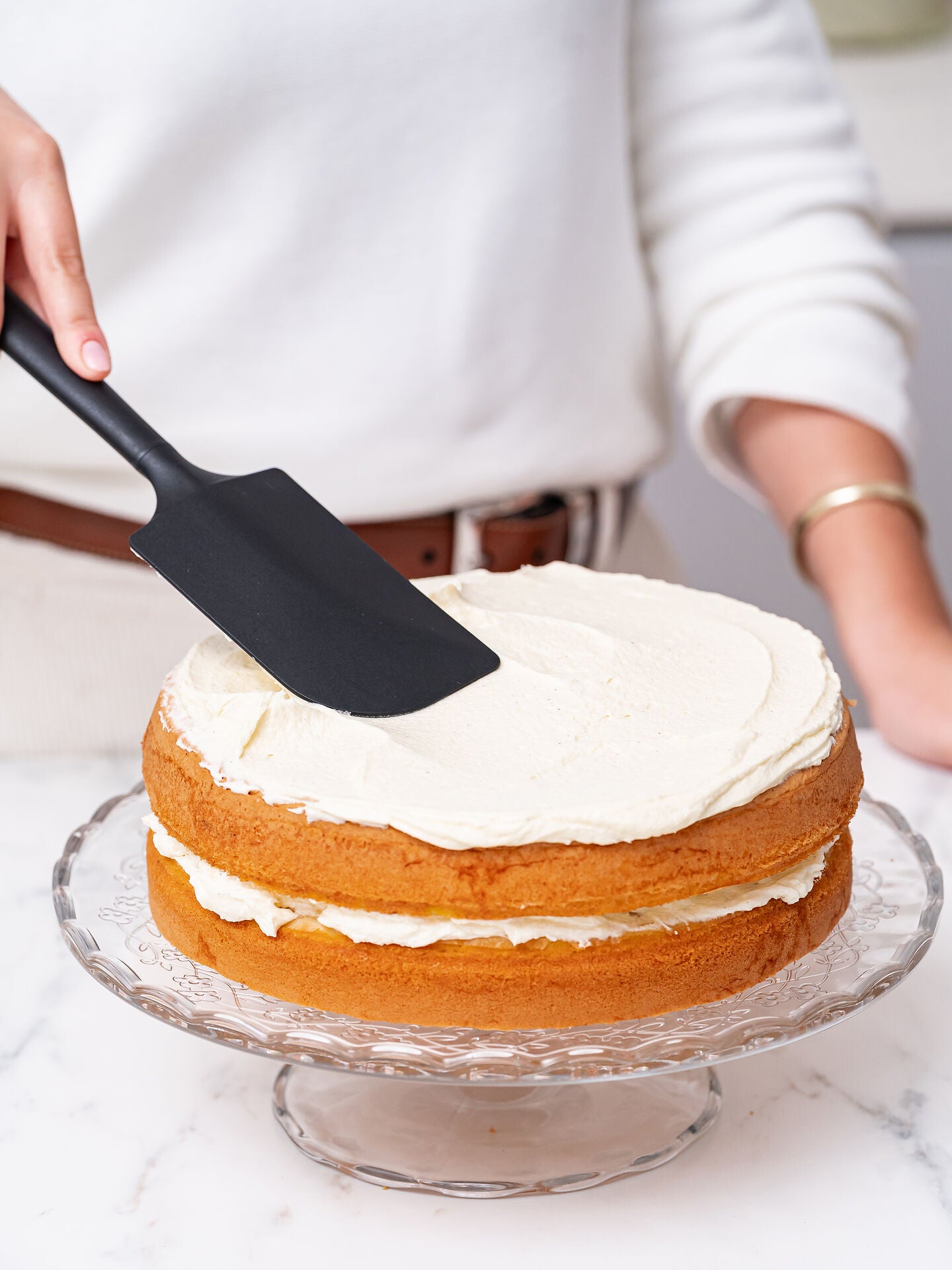 Triangle slickepott av silikon, svart