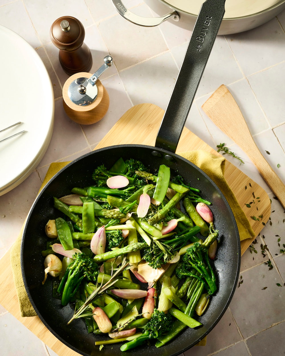 De Buyer Ceranoa keraaminen paistinpannu