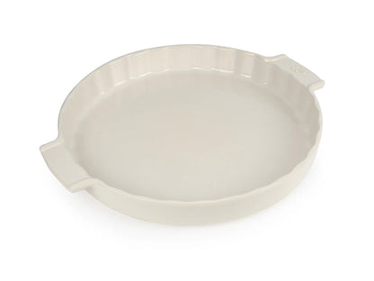 Appolia Ceramic Tart Dish Ecru 30 cm