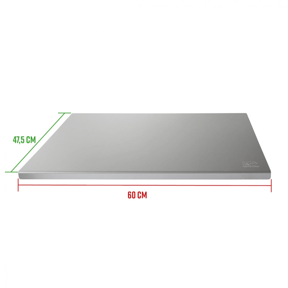 Kockums worktop, stainless steel 60 x 47,5 cm