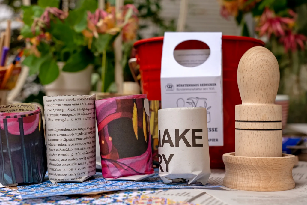 Redecker paper pot press