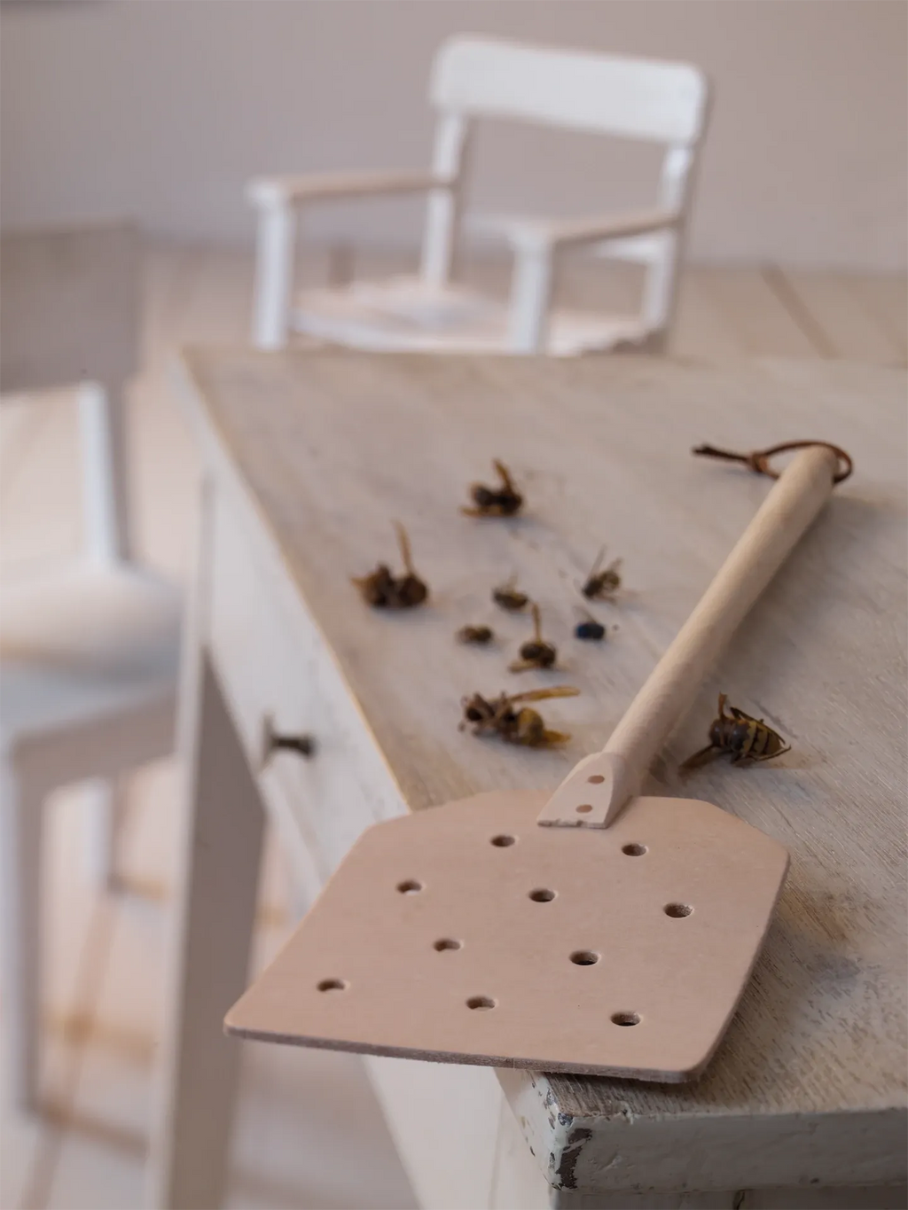 Redecker nahkainen kärpäslätkä