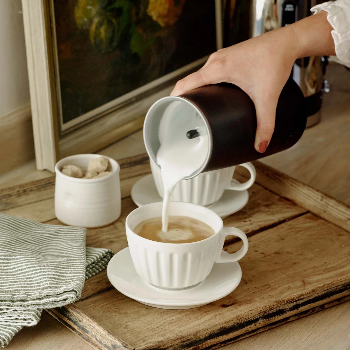 Dualit milk frother and chocolate maker