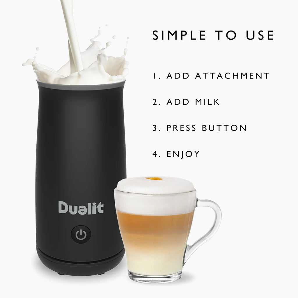 Dualit milk frother and chocolate maker