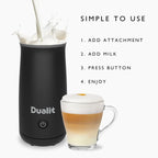 Dualit milk frother and chocolate maker
