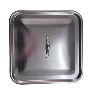 Steel Pan lid, square