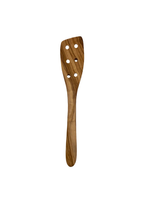 Arte in olivo perforerad stekspade, olivträ