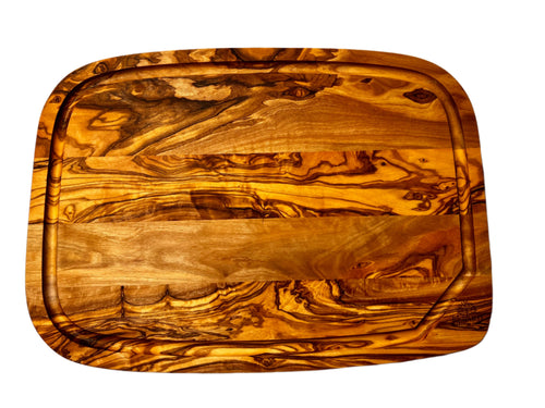 Bérard olive-wood cutting board with groove