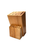 Panetta knife block for 12 knives and sharpening rod