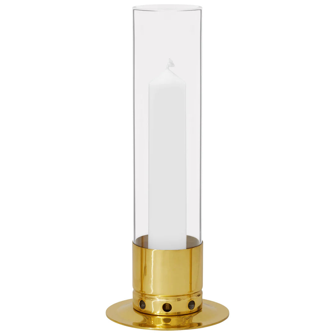 Kattvik iso kynttilänjalka, messinki