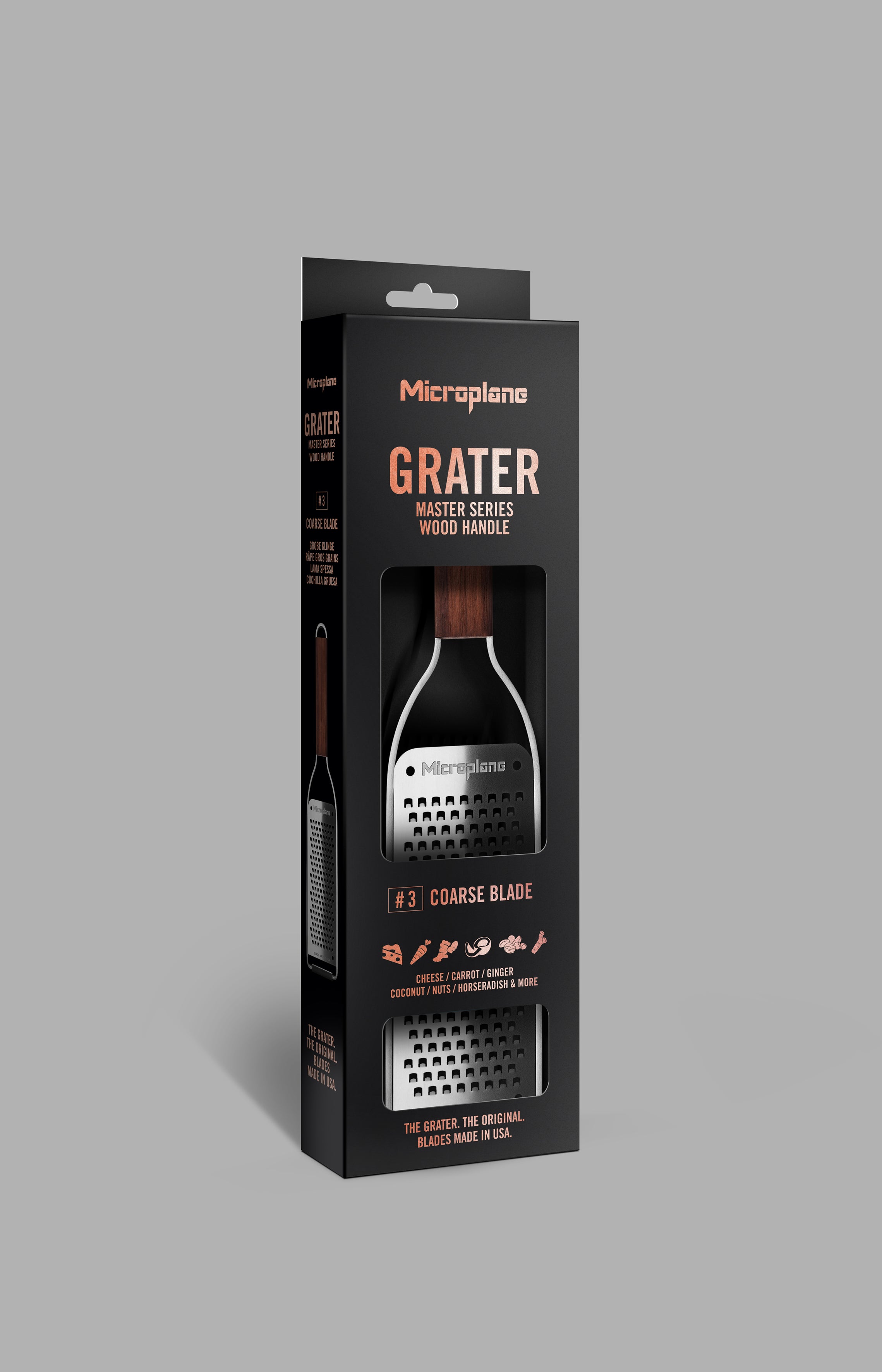 Microplane Master #3, karkea raastin