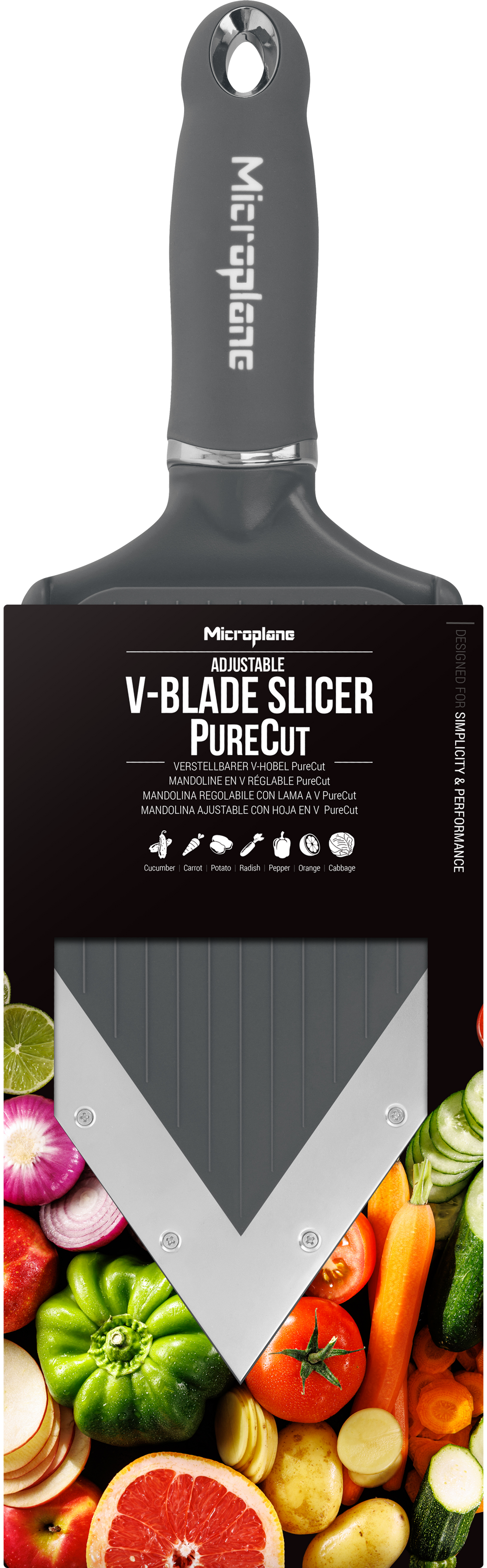Microplane Purecut V-blade slicer