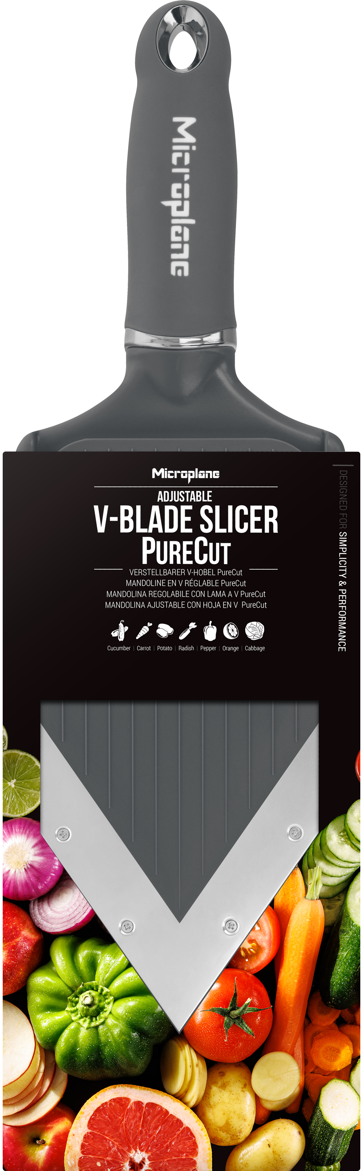 Microplane Purecut V-blade slicer