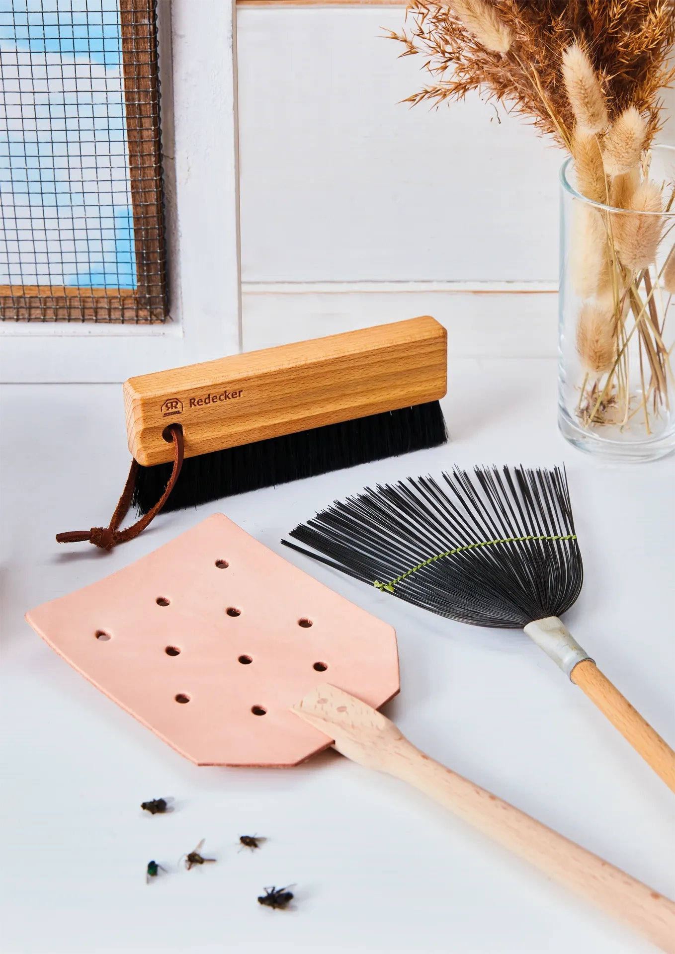 Redecker nahkainen kärpäslätkä