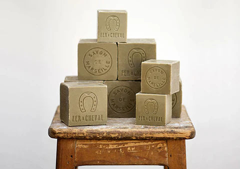 Fer à Cheval Pure Olive Cube Marseille Soap 300g