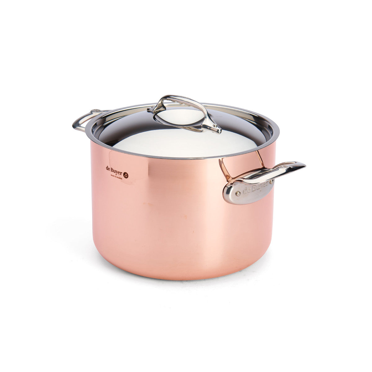 De Buyer Prima Matera high copper stewpan for induction, 7,5 l