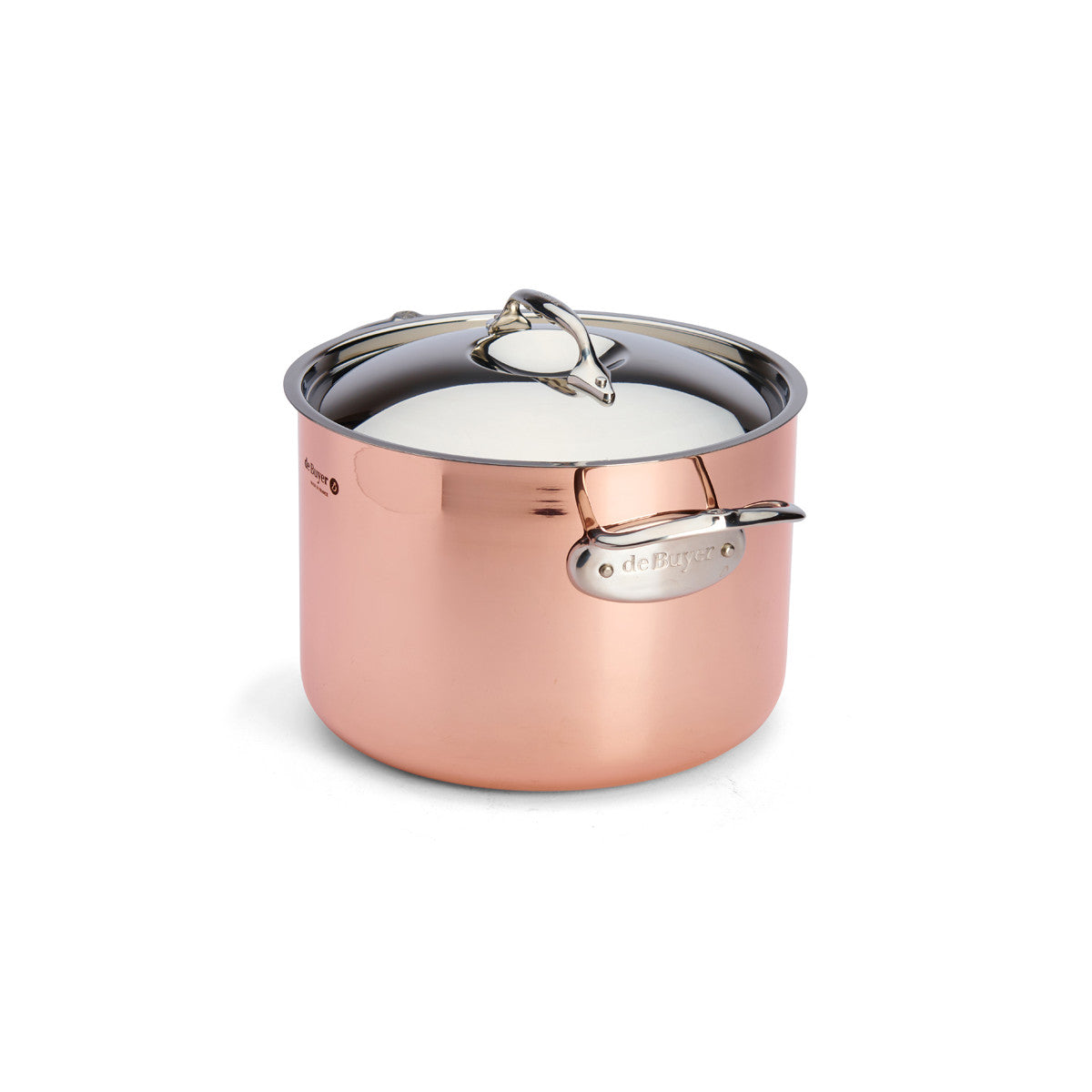 De Buyer Prima Matera high copper stewpan for induction, 7,5 l