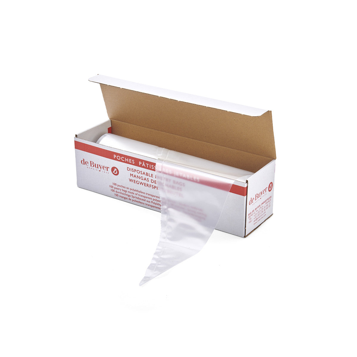 De Buyer Disposable pastry bags, 100 pcs