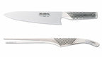 Global G-2 chef's knife 20 cm and cooking tongs