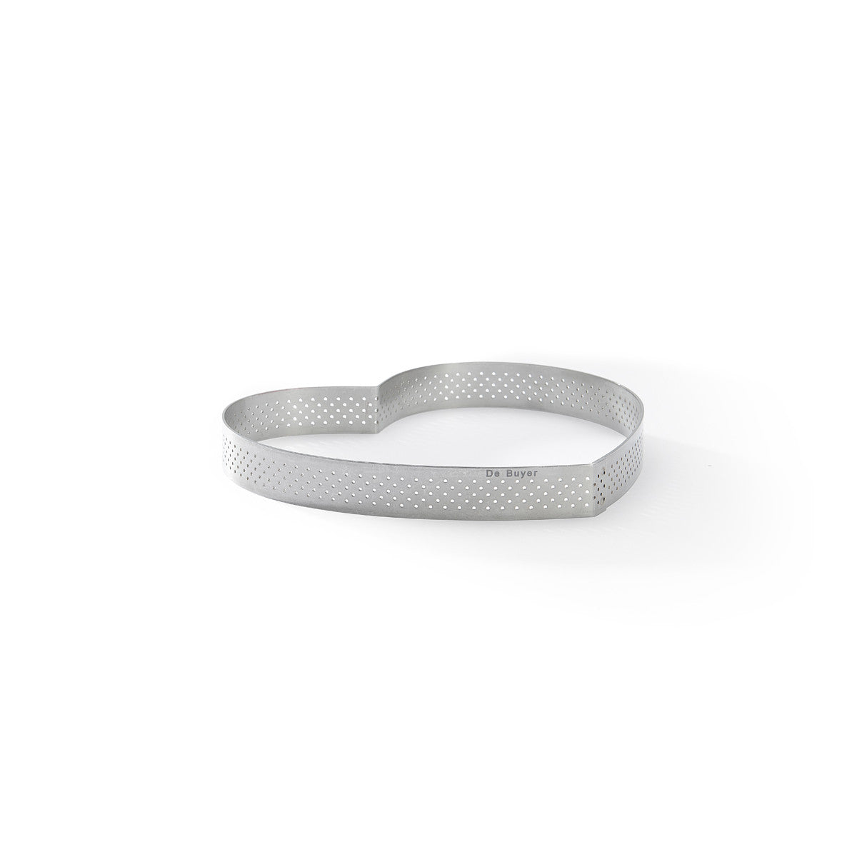 Perforated pastry ring, heart