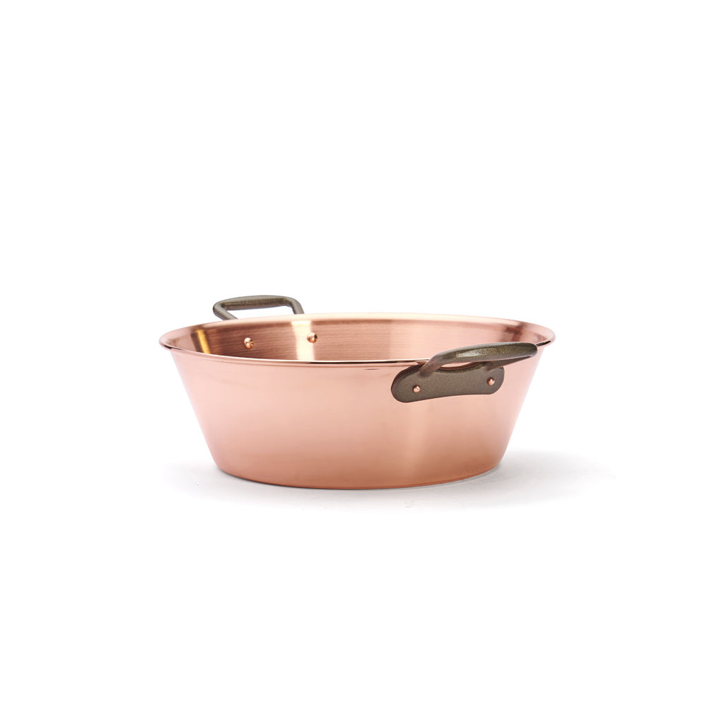 De Buyer copper jam pan