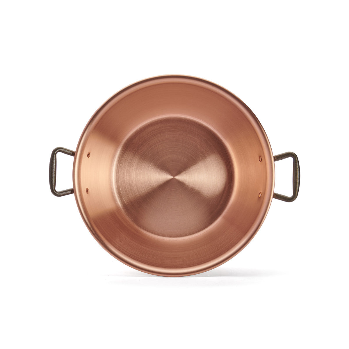 De Buyer copper jam pan, heavy version