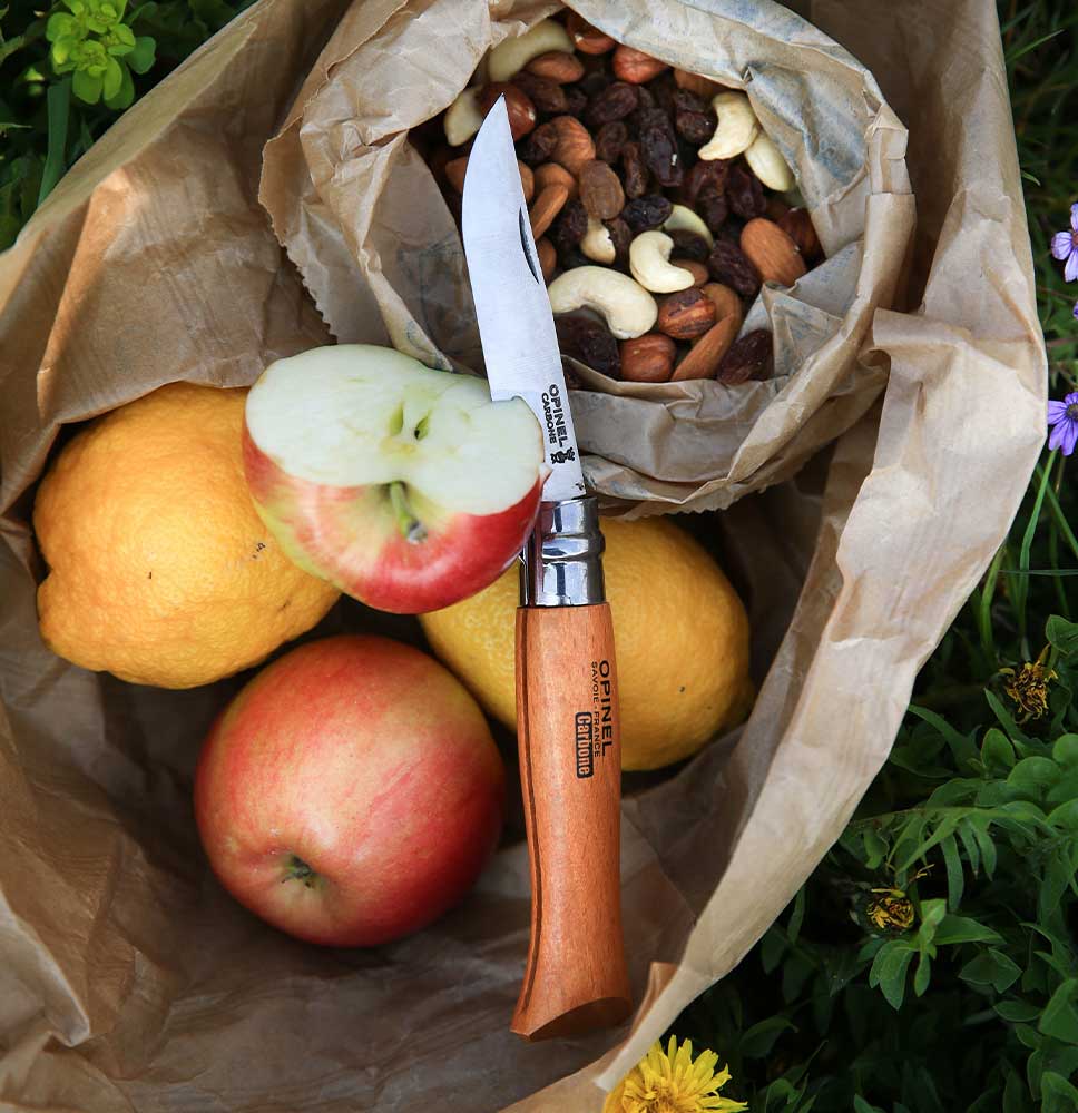 Opinel fällkniv, kolstål