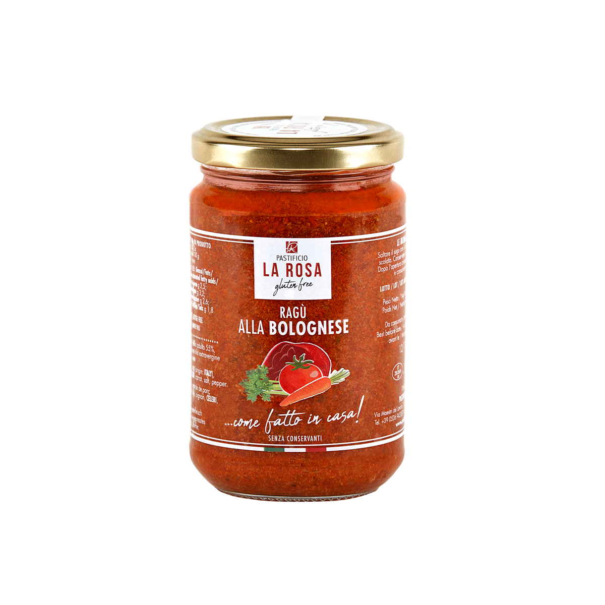 La Rosa Ragù alla bolognese