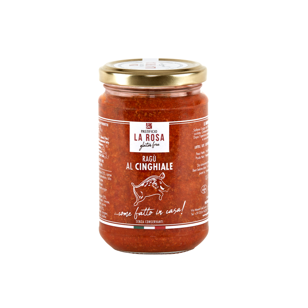 La Rosa Ragù di cinghiale